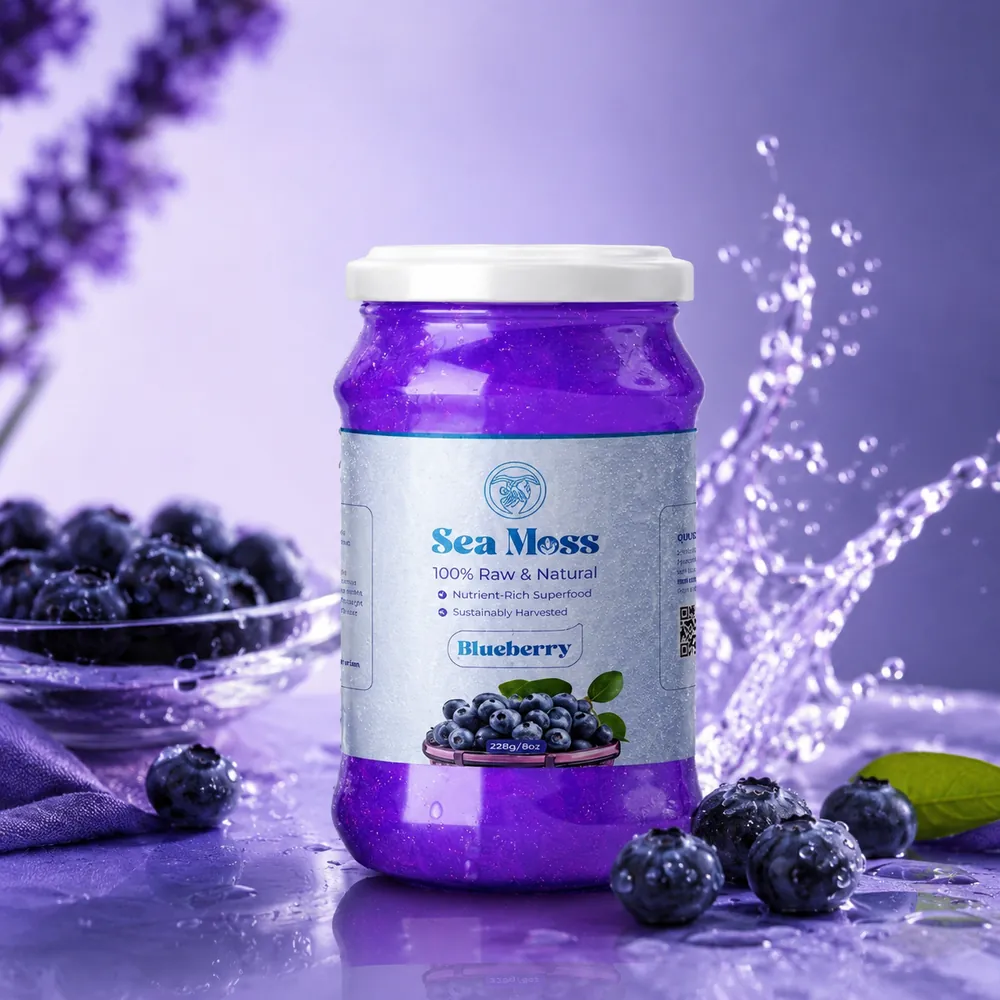 Blueberry Sea Moss Gel